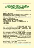Evaluation of surgical outcomes of osteoporotic vertebral compression fracture patients treated by kyphoplasty, at Military Hospital 105