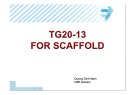 For scaffold