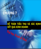 Bài giảng Kế toán tài chính 1: Chương 7 - ThS. Nguyễn Quang Huy