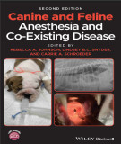 Ebook Canine and feline anesthesia and Co-existing disease (2/E): Part 1