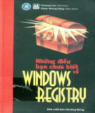 Windows registry và những điều bạn chưa biết: Phần 1