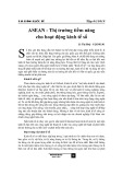 ASEAN - Thị trường tiềm năng cho hoạt động kinh tế số
