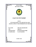 Luận văn tốt nghiệp: Kế toán bán hàng và xác định kết quả kinh doanh tại công ty TNHH sản xuất thương mại và đầu tư thế giới Đệm Việt
