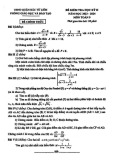 Đề thi học kì 2 môn Toán lớp 9 năm 2023-2024 có đáp án - Phòng GD&ĐT Bắc Từ Liêm
