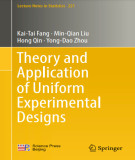 Ebook Theory and application of uniform experimental designs