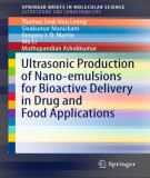 Ebook Ultrasonic production of nano-emulsions for bioactive delivery in drug and food applications