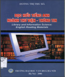 Giáo trình Đọc hiểu tiếng Anh ngành Thư viện - Thông tin: Phần 1 - Dương Thị Thu Hà