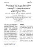 Exploring the link between supply chain capability and inter-organizational compatibility: do inter-organizational information systems (IOIS) integration matter?