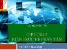 Bài giảng Hệ phân tán - Chương 2: Kiến trúc hệ phân tán