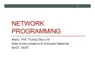 Lecture Network programming: Chapter 1 - Truong Dieu Linh