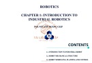 Lecture Robotics - Chapter 1: Introduction to industrial robotics
