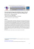 Status and temporal change in the distribution of seagrass beds and coral reefs in the waters of Phu Quoc islands, Kien Giang province