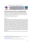 The interaction of tide and river flow on water quality in Hai Phong coastal waters (Lach Huyen - Do Son) drawn from field observation
