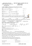 Đề thi học kì 1 môn Toán lớp 9 năm 2023-2024 có đáp án - Phòng GD&ĐT Châu Đức