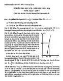 Đề thi học kì 2 môn Toán lớp 9 năm 2023-2024 - Phòng GD&ĐT Quận 8
