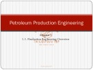 Lecture Petroleum production engineering - Chapter 1.1: Production engineering overview