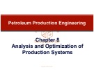 Lecture Petroleum production engineering - Chapter 8.1: Analysis and optimization of production systems