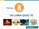 Bài giảng Tài chính tiền tệ: Chương 8 - Lê Thu Huyền