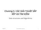 Bài giảng Cấu trúc dữ liệu và giải thuật: Chương 5 - TS. Nguyễn Thị Kim Thoa