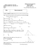 Đề thi giữa học kì 2 môn Toán lớp 7 năm 2023-2024 có đáp án - Trường PTDTBT TH-THCS Trà Nú, Bắc Trà My (HSKT)