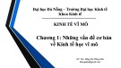 Bài giảng Kinh tế vĩ mô: Chương 1 - ThS. Đặng Thị Hồng Dân