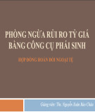 Bài giảng Tài chính quốc tế: Chương 3.3 - ThS. Nguyễn Xuân Bảo Châu