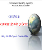 Bài giảng Tài chính quốc tế: Chương 2 - ThS. Nguyễn Xuân Bảo Châu