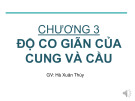 Bài giảng Kinh tế vi mô: Chương 3.2 - Hà Xuân Thùy