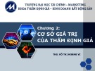 Bài giảng Nguyên lý thẩm định giá: Chương 2 - ThS. Võ Thị Hoàng Vi