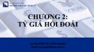 Bài giảng Thanh toán quốc tế: Chương 2 - Nguyễn Thị Thiều Quang