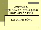 Bài giảng Tài chính công: Chương 2 - ThS. Nguyễn Thị Mỹ Hạnh