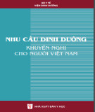 Một số khuyến nghị về nhu cầu dinh dưỡng cho người Việt Nam (Năm 2016): Phần 1