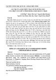 Giá trị của sinh thiết thận dưới hướng dẫn của chụp cắt lớp vi tính trong chẩn đoán u thận