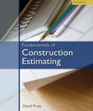 Ebook Fundamentals of construction estimating (Third edition): Part 1