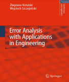 Ebook Error analysis with applications in engineering: Part 2