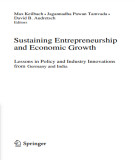 Ebook Sustaining entrepreneurship and economic growth