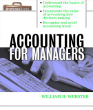 Ebook Accounting for managers