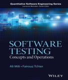 Ebook Software testing: concepts and operations