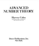 Ebook Advanced number theory