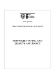 Ebook Software testing and quality assurance