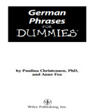 Ebook German phrases for dummies