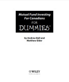 Ebook Mutual fund investing for Canadians for Dummies