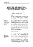 Khả năng cải thiện về sinh trưởng và chất lượng thân cây Keo tai tượng trong các khảo nghiệm hậu thế thế hệ 2 ở Nghệ An và Bình Dương, tuổi 8-9