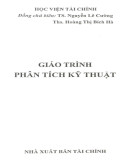Giáo trình Phân tích kỹ thuật: Phần 1 - TS. Nguyễn Lê Cường