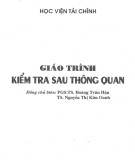 Giáo trình Kiểm tra sau thông quan: Phần 1 - PGS. TS Hoàng Trần Hậu