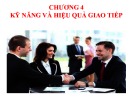 Bài giảng Khoa học giao tiếp: Chương 4 - ThS. Kim Thị Dung