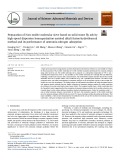 Preparation of NaA zeolite molecular sieve based on solid waste fly ash by high-speed dispersion homogenization-assisted alkali fusion-hydrothermal method and its performance of ammonia-nitrogen adsorption
