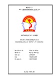 Khóa luận tốt nghiệp: Tổ chức và hoạt động của Thanh tra Sở Giao thông Vận tải Hà Nội