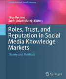 Ebook Roles, trust, and reputation in social media knowledge markets: Theory and methods – Part 2
