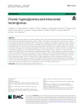 Chronic hyperglycemia and intracranial meningiomas